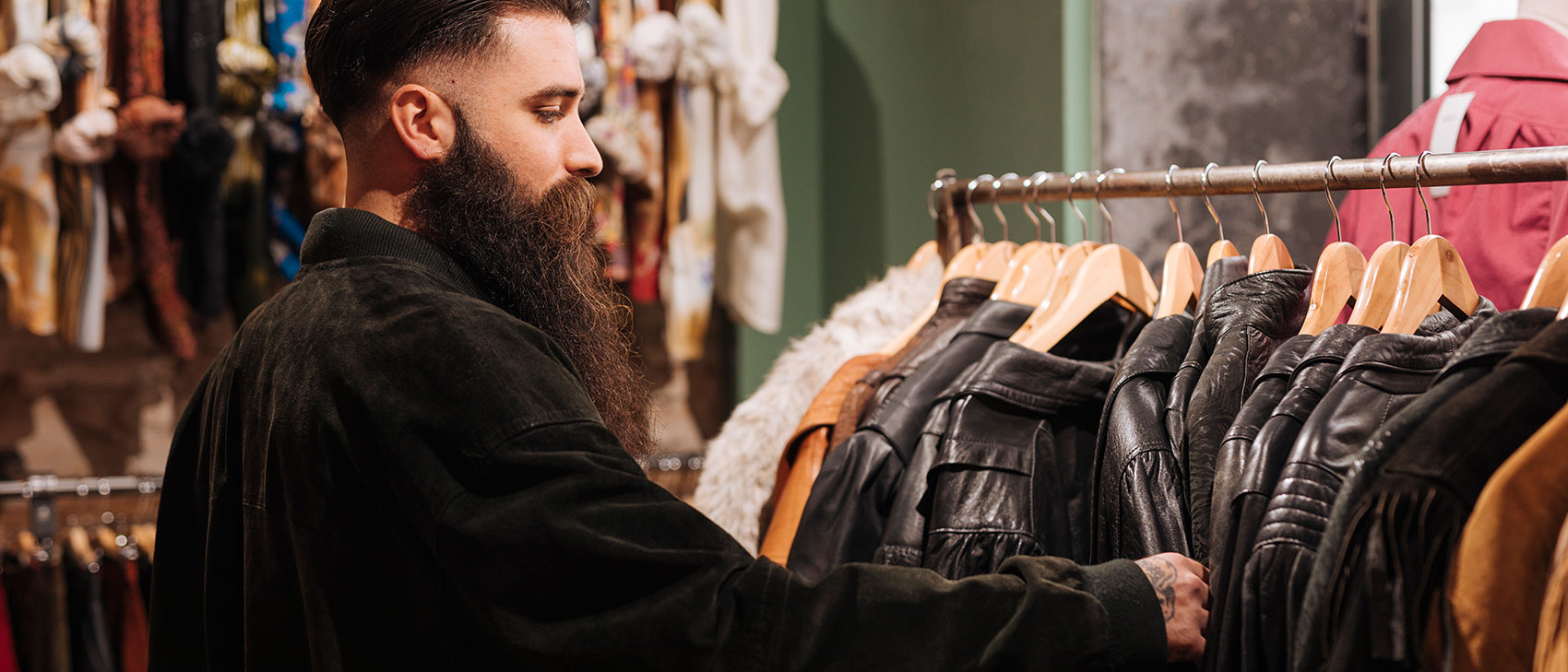 Από το 1985 δημιουργούμε δερμάτινα ρούχα για εσάς